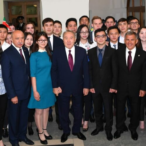 В рамках рабочего визита Глава государства посетил Казанский федеральный университет